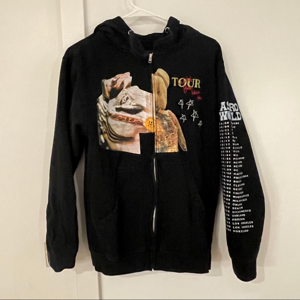 Travis Scott Merch Zipper